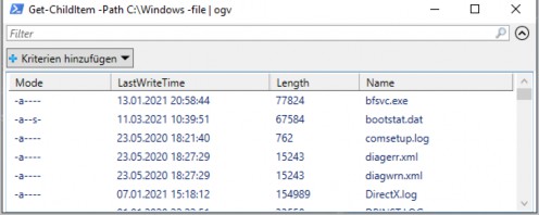 Select object gridview