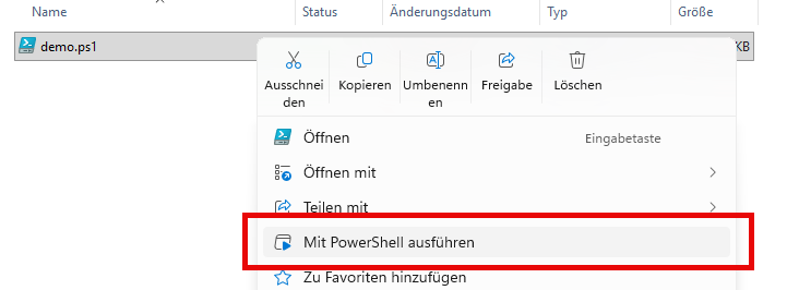 skripte ausfuehren